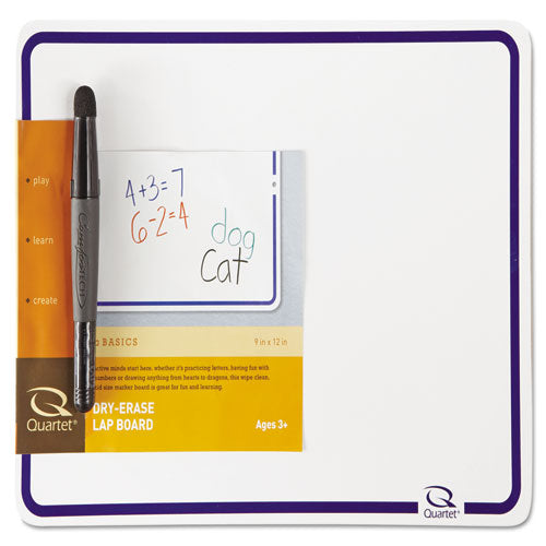 Image of Quartet® B12-900962A Boone Education Lap Board, 12" x 9", White Surface