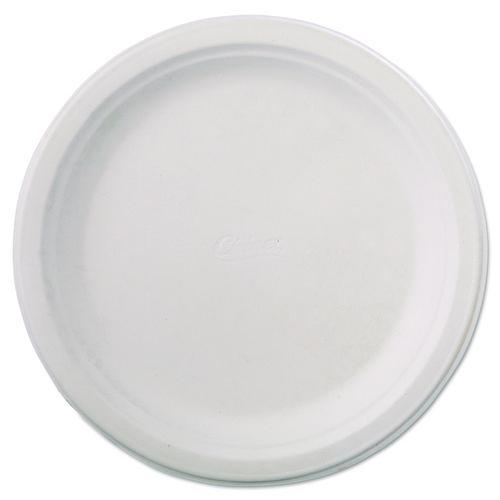 Image of Chinet® 21232 Classic Paper Dinnerware, Plate, 9.75" Dia, White, 125/pack, 4 Packs/carton