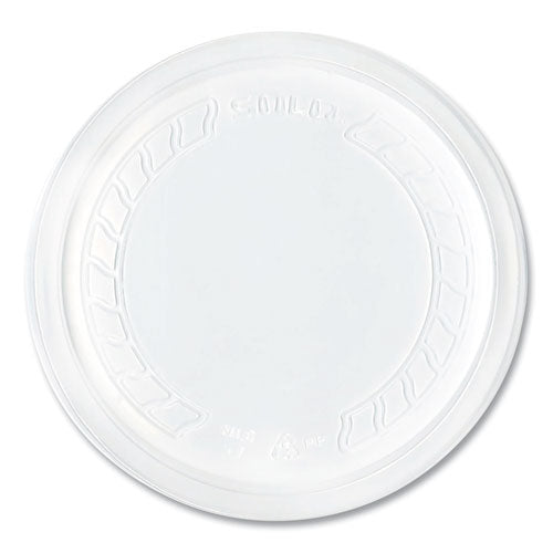 Image of Dart® NL8RT-7000 Conex Deli Container Lid, Clear, Plastic, 500/Carton