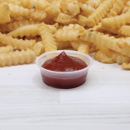 Image of Dart® P200N Polystyrene Portion Cups, 2 oz, Plastic, Translucent, 250/Bag, 10 Bags/Carton