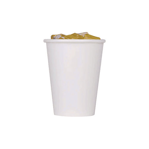 Image of Karat® C-KCP9W Double Poly Paper Cold Cups, 9 oz, White, 1,000/Carton