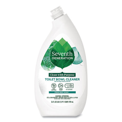 Image of Seventh Generation® 10732913451668 Toilet Bowl Cleaner, Fresh Mint Scent, 24 oz Bottle
