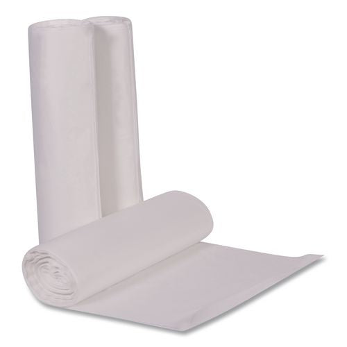 Image of AccuFit® H8053TC RC1 Linear Low Density Can Liners With Accufit Sizing, 55 Gal, 0.9 Mil, 40" X 53", Clear, 50/box