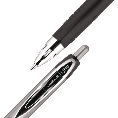 Image of uniball® 1960307 Signo 207 Gel Pen, Retractable, Medium 0.7 Mm, Assorted Ink And Barrel Colors, 5/pack