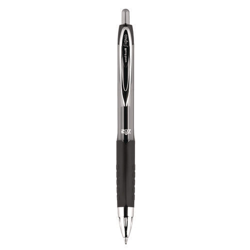 Image of uniball® 1960307 Signo 207 Gel Pen, Retractable, Medium 0.7 Mm, Assorted Ink And Barrel Colors, 5/pack