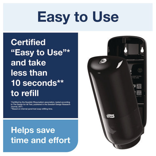 Image of Tork® 400020 Odor-Control Hand Soap Liquid S4 Refill, Perfume-Free, 1 L, 6/Carton