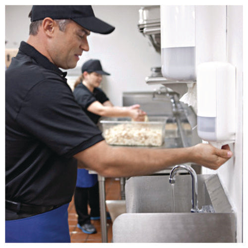 Image of Tork® 400020 Odor-Control Hand Soap Liquid S4 Refill, Perfume-Free, 1 L, 6/Carton