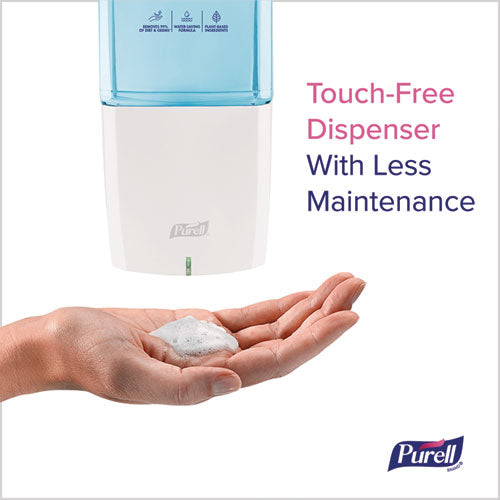 Image of PURELL® 8330-E1 ES10 Automatic Hand Soap Dispenser, 1,200 mL, 4.33 x 3.96 x 10.31, White