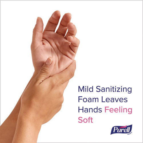 Image of PURELL® 8353-02 Advanced Hand Sanitizer Foam, Refill for PURELL ES10 Automatic Hand Sanitizer Dispenser, 1,200 mL, Citrus Scent, 2/Carton