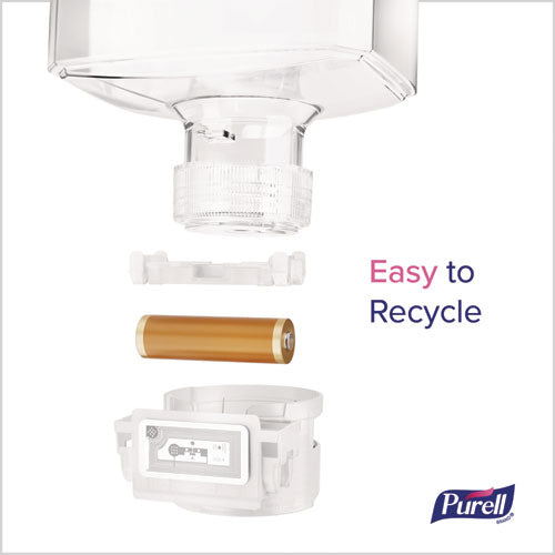 Image of PURELL® 8320-E1 ES10 Automatic Hand Sanitizer Dispenser, 4.33 x 3.96 x 10.31, White