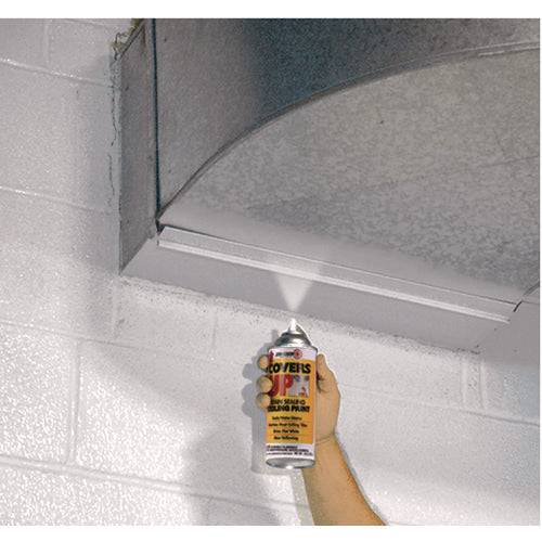 Image of Zinsser® 3688CT Covers Up Ceiling Paint and Primer, Interior, Flat White, 13 oz Aerosol Can, 6/Carton