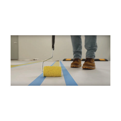 Image of Rust-Oleum® 375661 Commercial The MULE (Modified Urethane Latex Epoxy), Interior/Exterior, Gloss Safety Yellow, 1 gal Bucket/Pail, 2/Carton