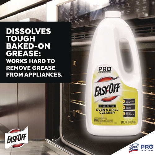 Image of Professional EASY-OFF® 62338-80689 Ready-to-Use Oven and Grill Cleaner, Liquid, 2 qt Bottle, 6/Carton