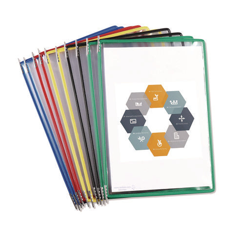 Image of djois® by Tarifold TFID292 Desktop Reference Starter Set With Display Pockets, 20 Pockets