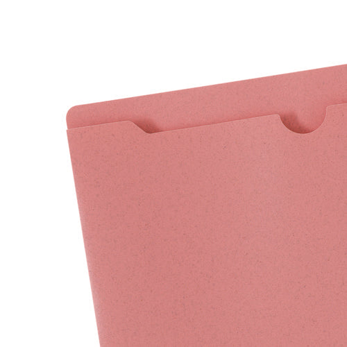 Image of U Brands U-Eco Poly File Jackets, Straight Tab, Letter Size, Assorted, 10/Pack