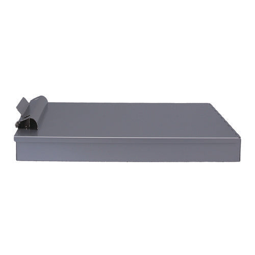 Image of Saunders 11017 Redi-Rite Aluminum Storage Clipboard, 1" Clip Capacity, Holds 8.5 x 11 Sheets, Silver