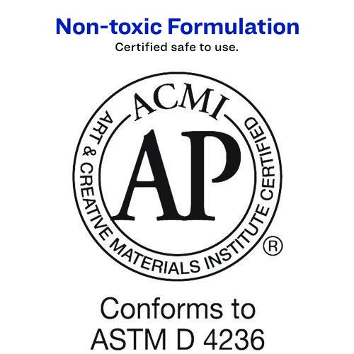 Image of Carter's® 21282 Pre-Inked Micropore Stamp Pad, 6.25" x 3.25", Black