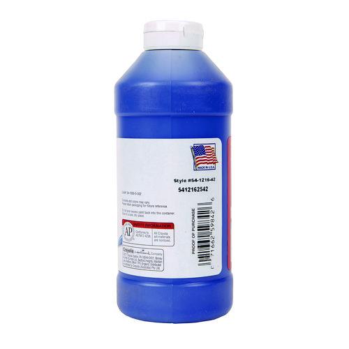 Image of Crayola® 54-1216-042 Premier Tempera Paint, Blue, 16 Oz Bottle