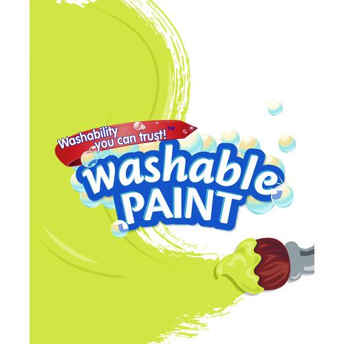 Image of Crayola® 542128034 Washable Paint, Yellow, 1 Gal Bottle