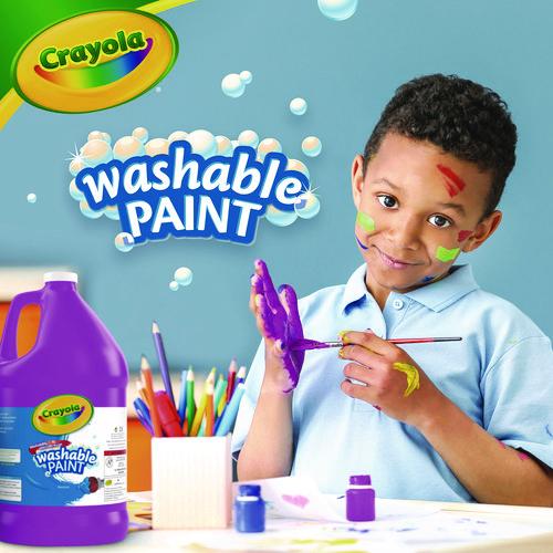 Image of Crayola® 542128040 Washable Paint, Violet, 1 Gal Bottle