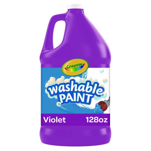 Image of Crayola® 542128040 Washable Paint, Violet, 1 Gal Bottle