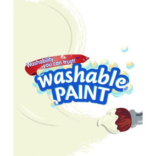 Image of Crayola® 542128053 Washable Paint, White, 1 Gal Bottle