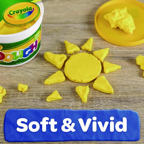 Image of Crayola® 57-0015-034 Modeling Dough Bucket, 3 Lbs, Yellow