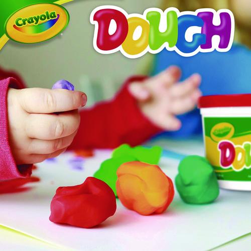 Image of Crayola® 570016 Modeling Dough Bucket, 3 Lbs, Assorted Colors, 6 Buckets/set