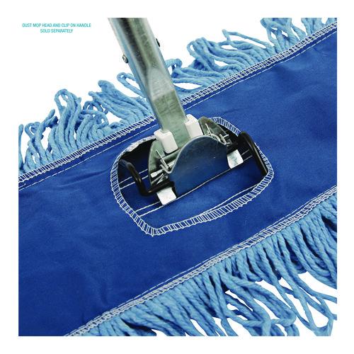 Image of Boardwalk® BWK1418 Clip-On Dust Mop Frame, 18 x 5, Zinc Plated, Black