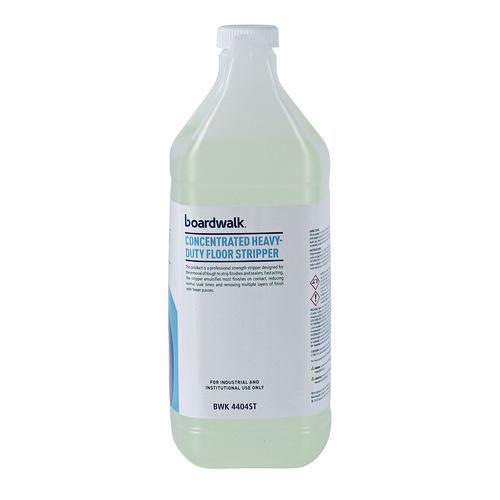 Image of Boardwalk® 110600-41ESSN Concentrated Heavy-Duty Floor Stripper, Unscented, 1 gal Bottle, 4/Carton