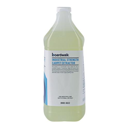 Image of Boardwalk® 092400-41ESSN Industrial Strength Carpet Extractor, Clean Scent, 1 Gal Bottle, 4/carton