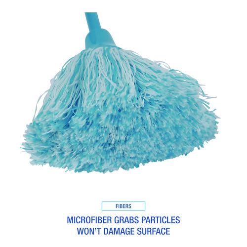 Image of Boardwalk® BWKMINIDUSTER MicroFeather Mini Microfiber Duster, 11" Plastic Handle