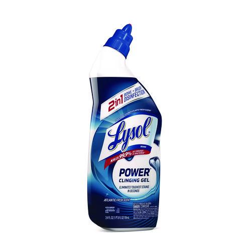 Image of LYSOL® Brand 19200-98012 Disinfectant Toilet Bowl Cleaner, Atlantic Fresh, 24 oz Bottle, 9/Carton