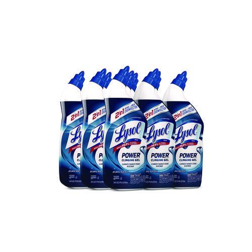 Image of LYSOL® Brand 19200-98012 Disinfectant Toilet Bowl Cleaner, Atlantic Fresh, 24 oz Bottle, 9/Carton