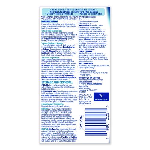 Image of LYSOL® Brand 19200-98012 Disinfectant Toilet Bowl Cleaner, Atlantic Fresh, 24 oz Bottle