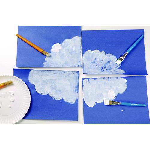 Image of Crayola® 54-1216-053 Premier Tempera Paint, White, 16 oz Bottle