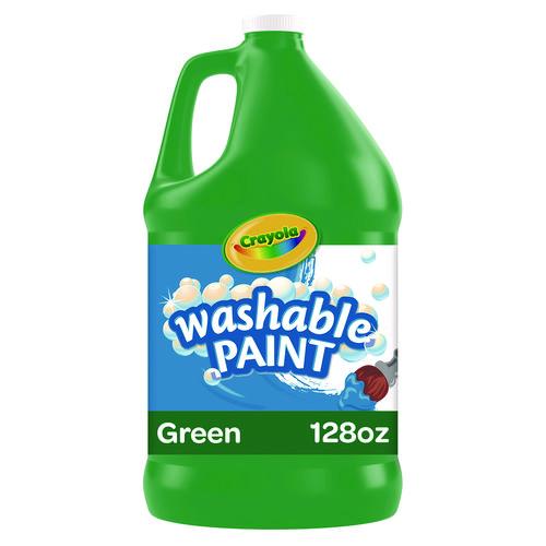 Image of Crayola® 542128044 Washable Paint, Green, 1 Gal Bottle
