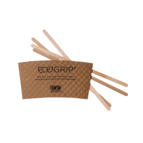 Image of Eco-Products® NT-ST-C10C Wooden Stir Sticks, 7", 1,000/Pack, 10 Packs/Carton