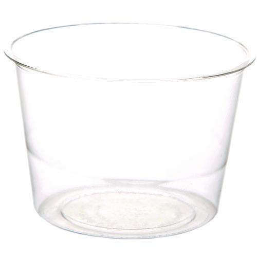 Image of Eco-Products® EP-PC400 Renewable and Compostable Portion Cups, 4 oz, Plastic, Clear, 100/Pack, 20 Packs/Carton