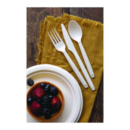 Image of Eco-Products® EP-CE6SPWHT Cutlery for Cutlerease Dispensing System, Spoon, Plastic, White, 960/Carton