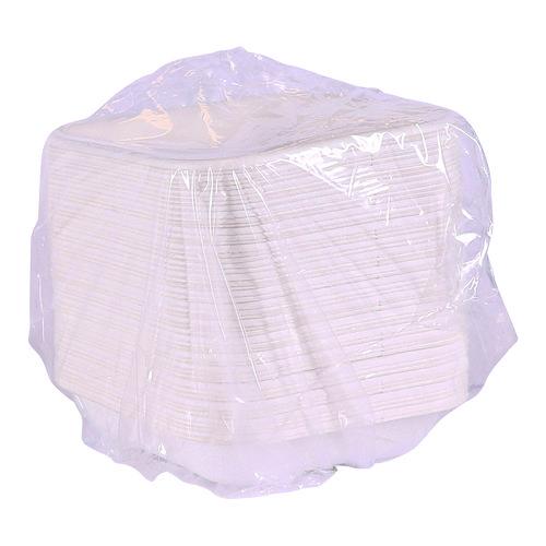 Image of Eco-ProductsÂ® Vanguard Worldview Renewable and Compostable Sugarcane Takeout Containers, 9.9 oz, 5 x 5 x 1, White, 800/Carton