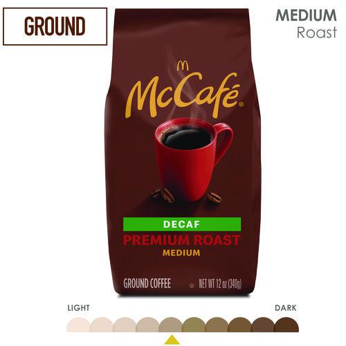 Image of McCafeÂ® Ground Coffee, Premium Roast Decaf, 12 oz Bag