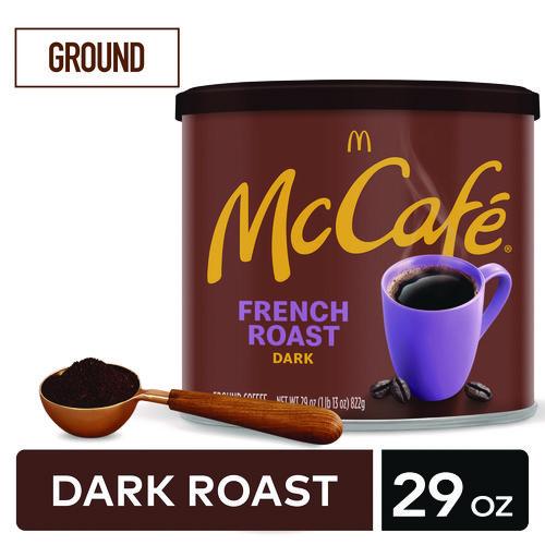 Image of McCafe® 5000358240 Ground Coffee, French Roast, 29 oz Can