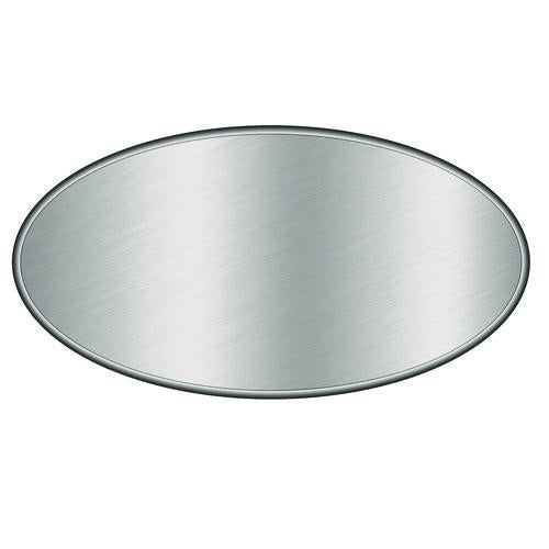 Image of HFA® 2046L Foil Laminated Board Lids, 9" Diameter, Silver, Aluminum, 500/Carton