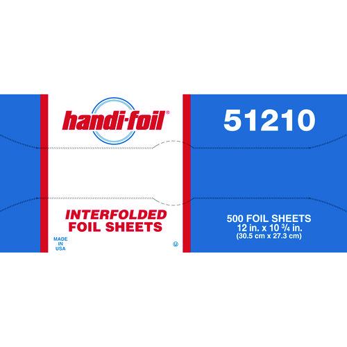 Image of HFA® HFA 51210 Interfold Sheets, 10.75 x 12, 500/Box, 6 Boxes/Carton