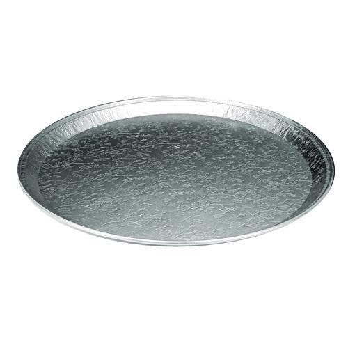 Image of HFA® HFA 401380 Aluminum Embossed Tray, 12" Diameter, 25/Carton