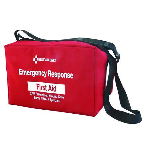 Image of First Aid Only 91170-001 224-Piece Emergency Response Bag, 224-Piece, Fabric Case