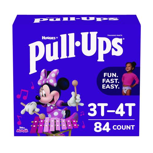 Image of Huggies® 45269/55835 Learning Designs Potty Training Pants for Girls, Size 5, 3T-4T, 32 lbs to 40 lbs, 84/Carton