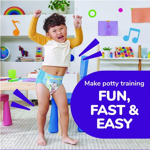 Image of HuggiesÂ® Pull-Ups Learning Designs Potty Training Pants for Boys, Size 5, 3T-4T, 32 lbs to 40 lbs, 84/Carton