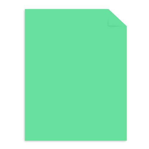 Image of Astrobrights® 91784 Color Cardstock -"Punchy Pastels" Assortment, 65 lb Cover Weight, 8.5 x 11, Breezy Blue, 100/Pack